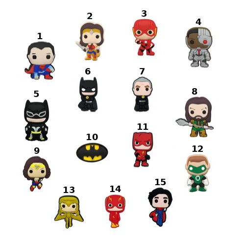 PINS DC COMICS