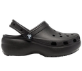 CLOGS PLATFORM NOIR