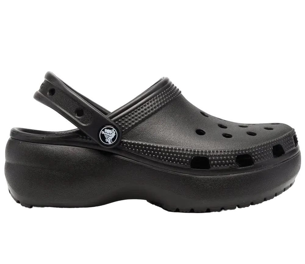 CLOGS PLATFORM NOIR