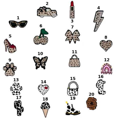PINS LEOPARD