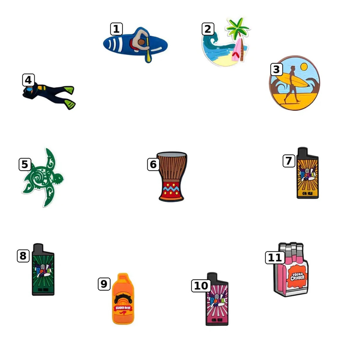 PINS ÎLES