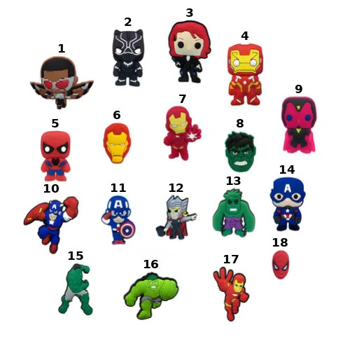 PINS MARVEL