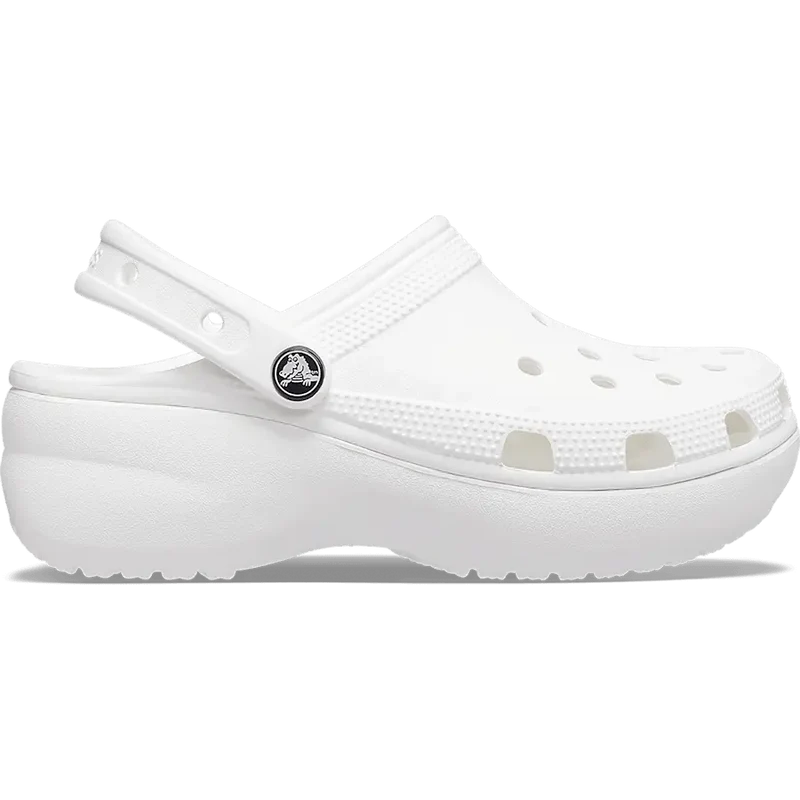 CLOGS PLATFORM BLANC