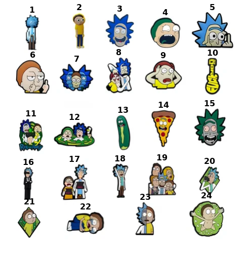 PINS RICK & MORTY