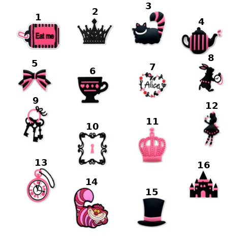 PINS ALICE AUX PAYS DES MERVEILLES