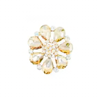 PINS FLEURS & TREFLES METAL