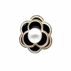 PINS PERLES EN METAL
