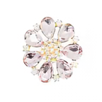 PINS FLEURS & TREFLES METAL