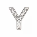 PINS LETTRES METAL
