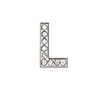 PINS LETTRES METAL