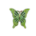 PINS PAPILLONS METAL