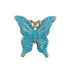 PINS PAPILLONS METAL