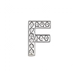 PINS LETTRES METAL