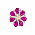 PINS FLEURS & TREFLES METAL