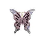 PINS PAPILLONS METAL
