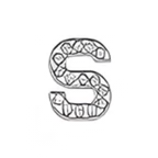 PINS LETTRES METAL