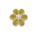 PINS FLEURS & TREFLES METAL