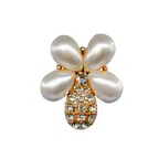PINS PERLES EN METAL