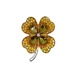 PINS FLEURS & TREFLES METAL